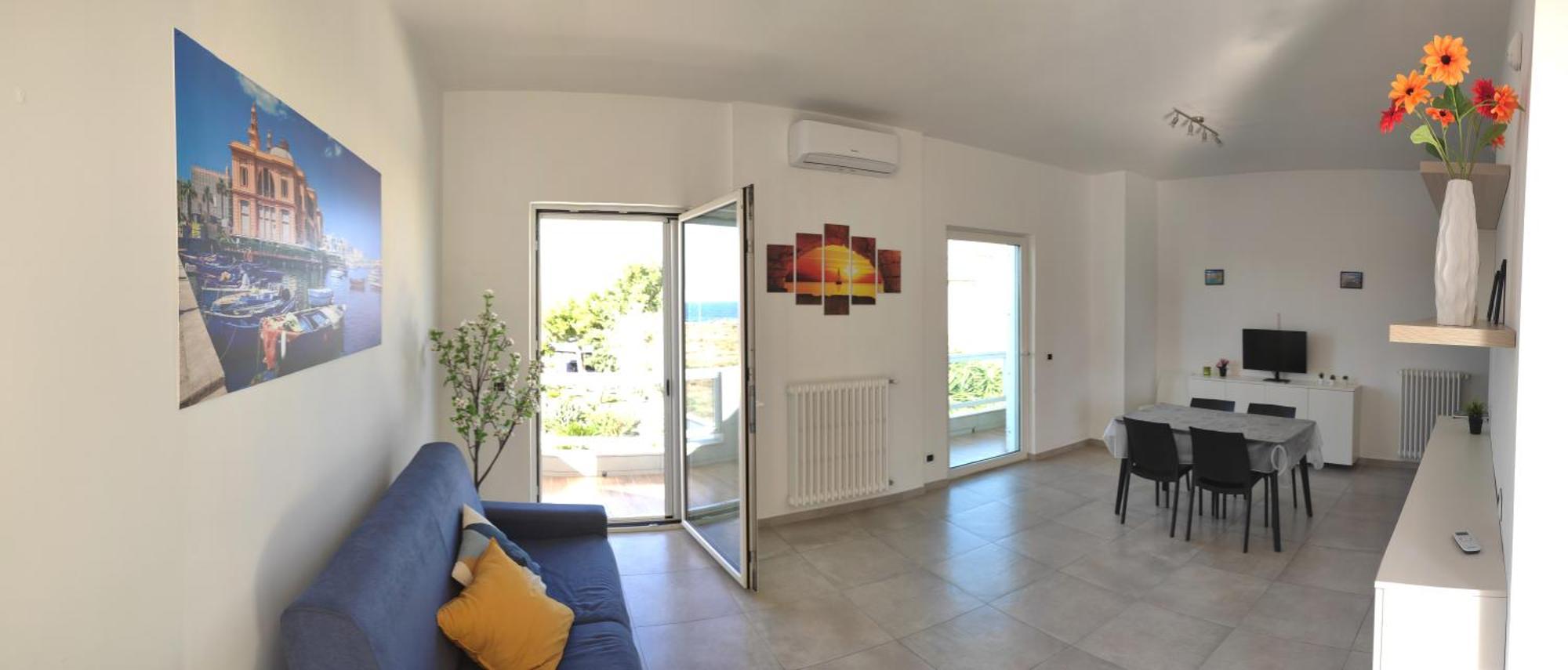 Seagull Apartments - Front And Sea View & Airport บารี ภายนอก รูปภาพ